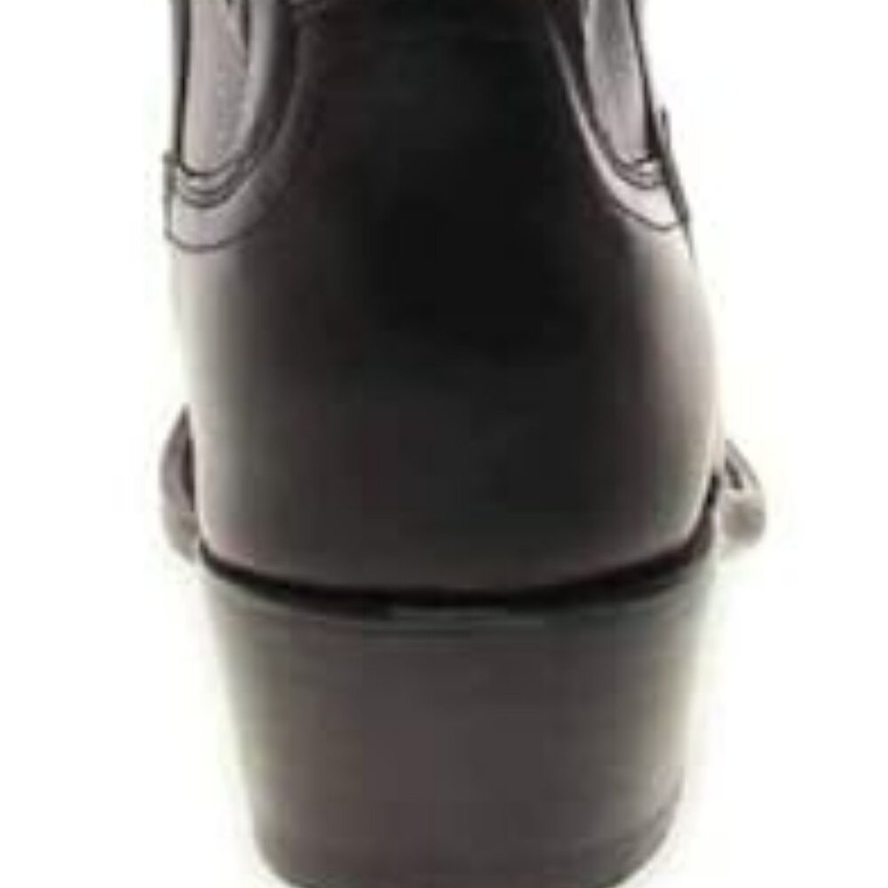 Lucchese Classics Women's Grace-BLK Ranch Hand Riding Boot - Picture 3 of 11